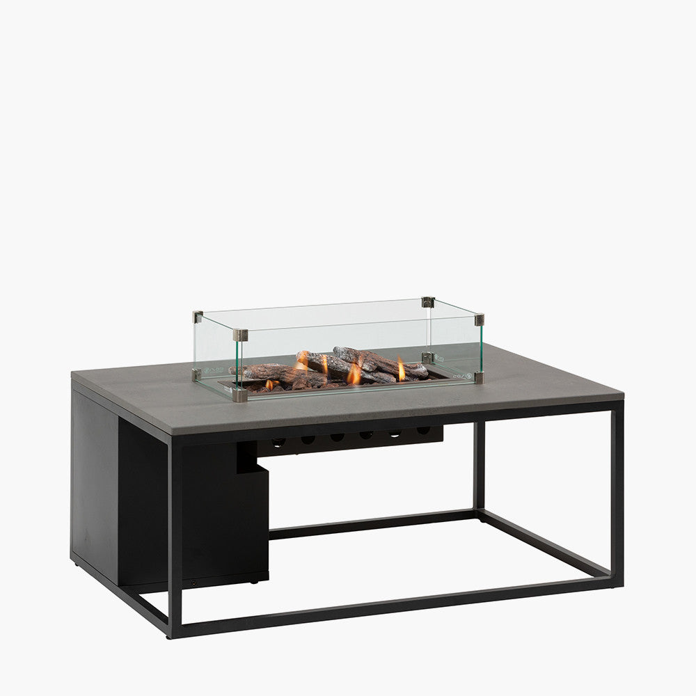 Cosiloft 120 Black and Grey Fire Pit Table