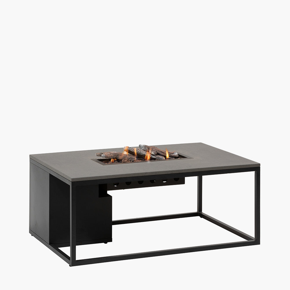 Cosiloft 120 Black and Grey Fire Pit Table