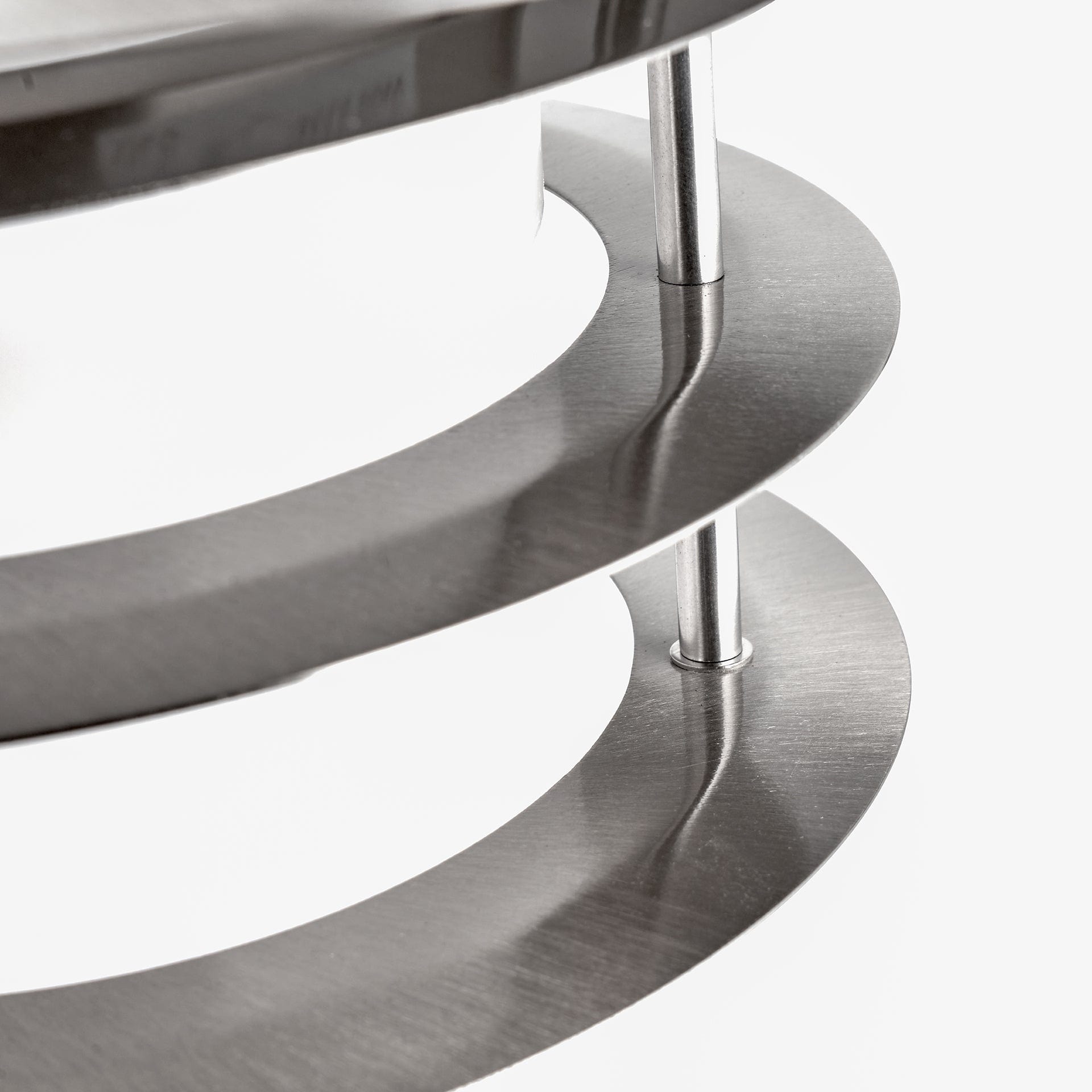 Aldrich Brushed Steel Metal & Opaque Glass Wall Light