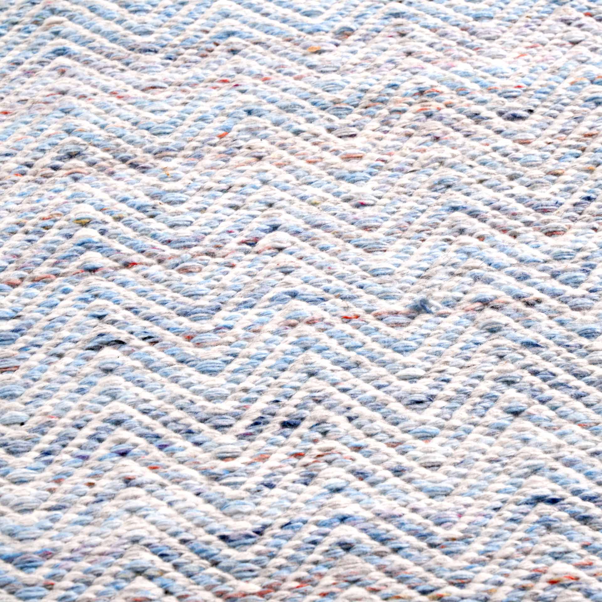 Aqua Blue Inca Outdoor Rug
