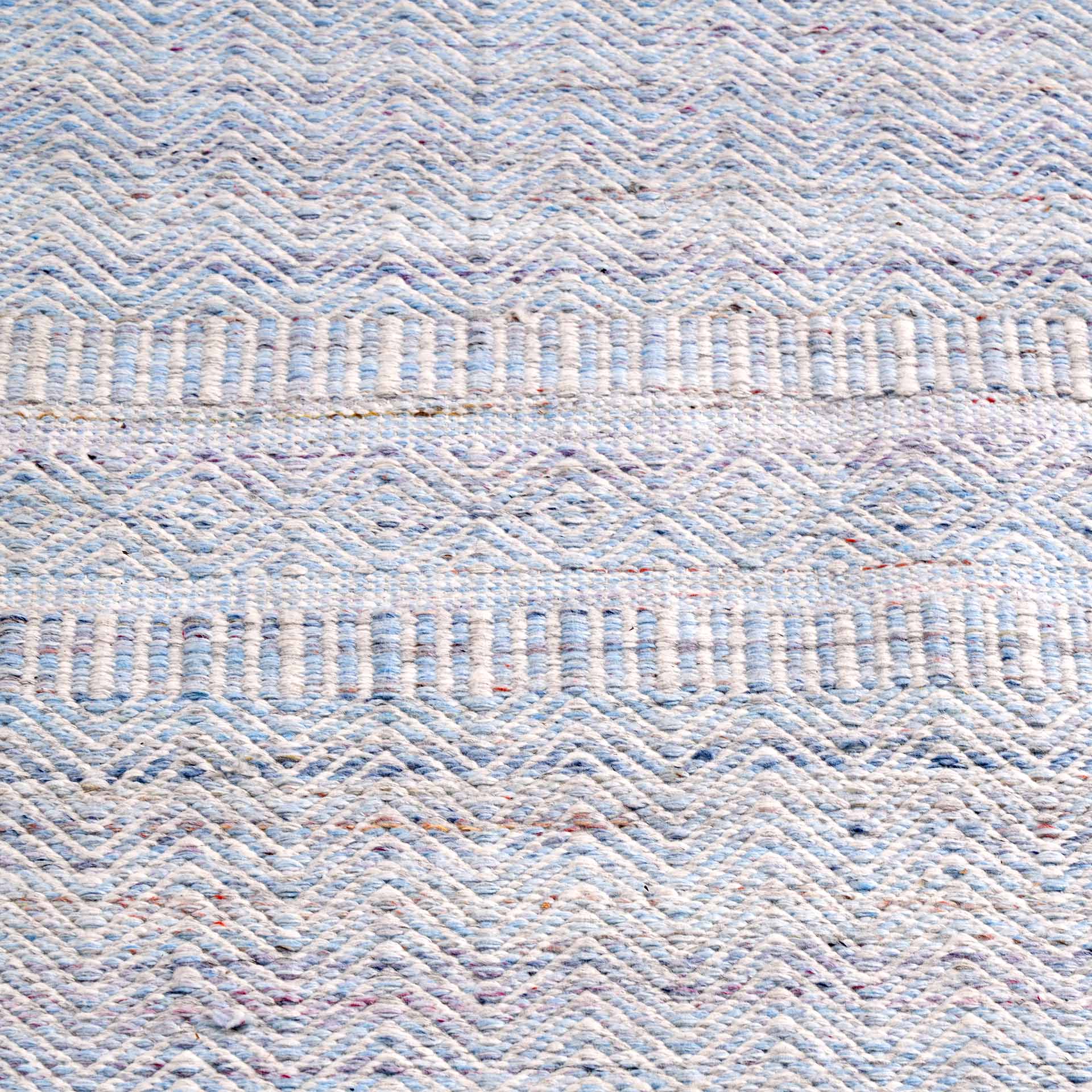 Aqua Blue Inca Outdoor Rug
