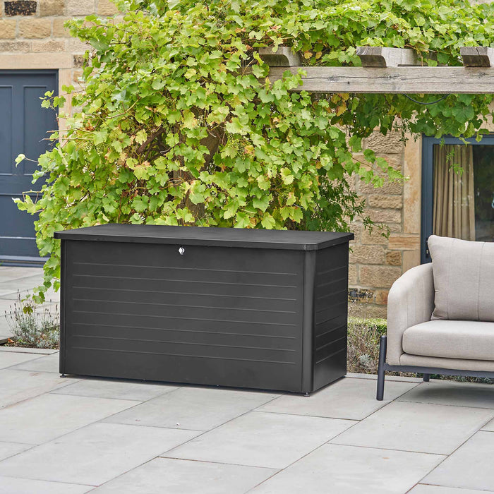 Ashford Black Large Cushion Box