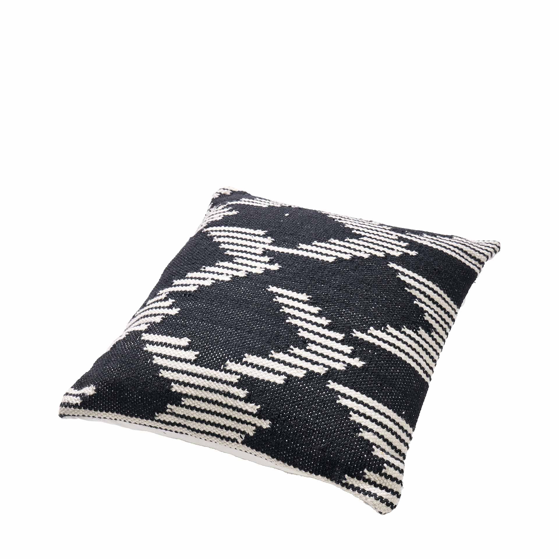 Black Chevron Outdoor Scatter Cushion