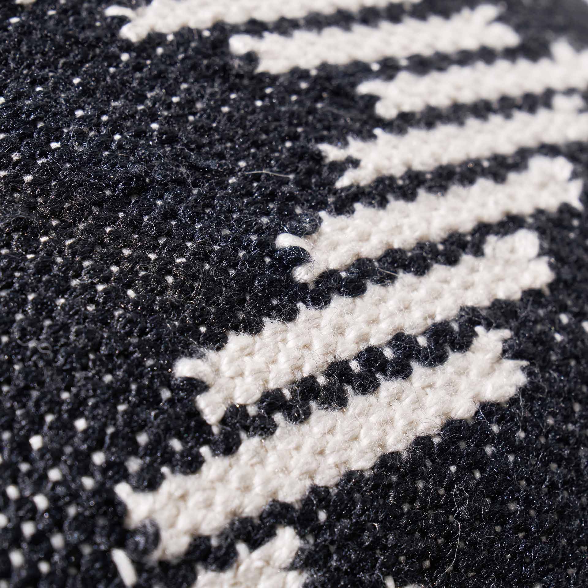 Black Chevron Outdoor Scatter Cushion