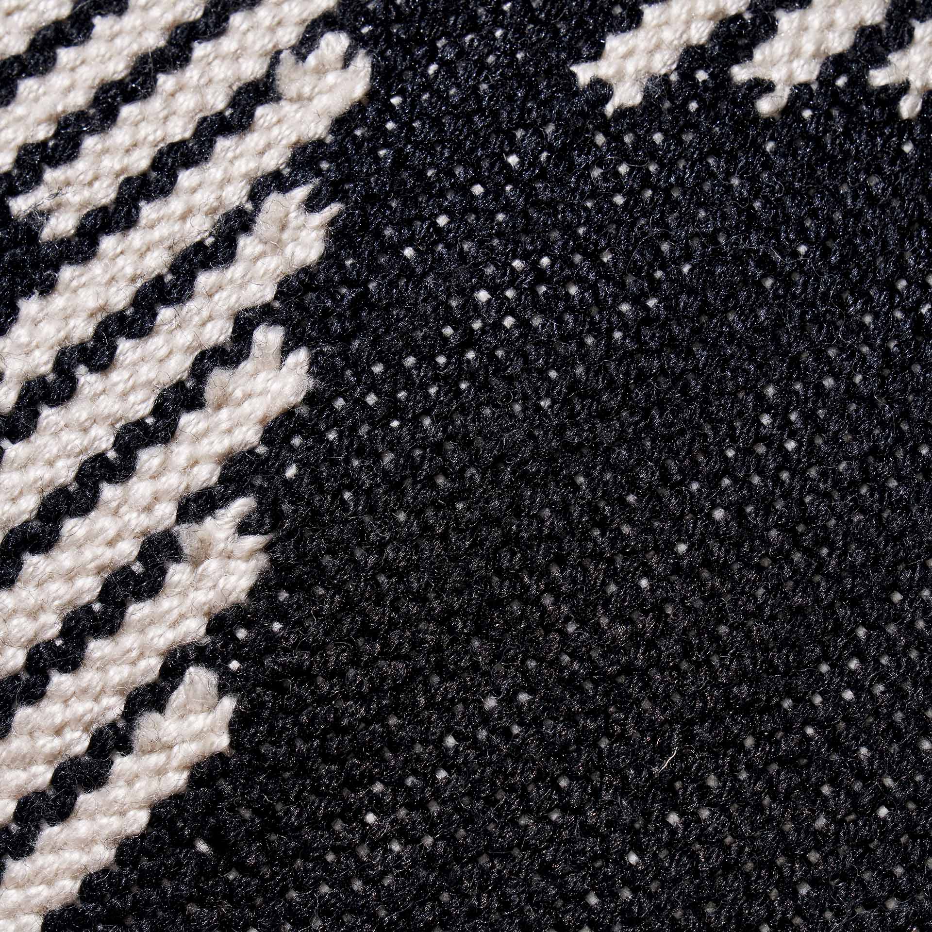 Black Chevron Outdoor Scatter Cushion