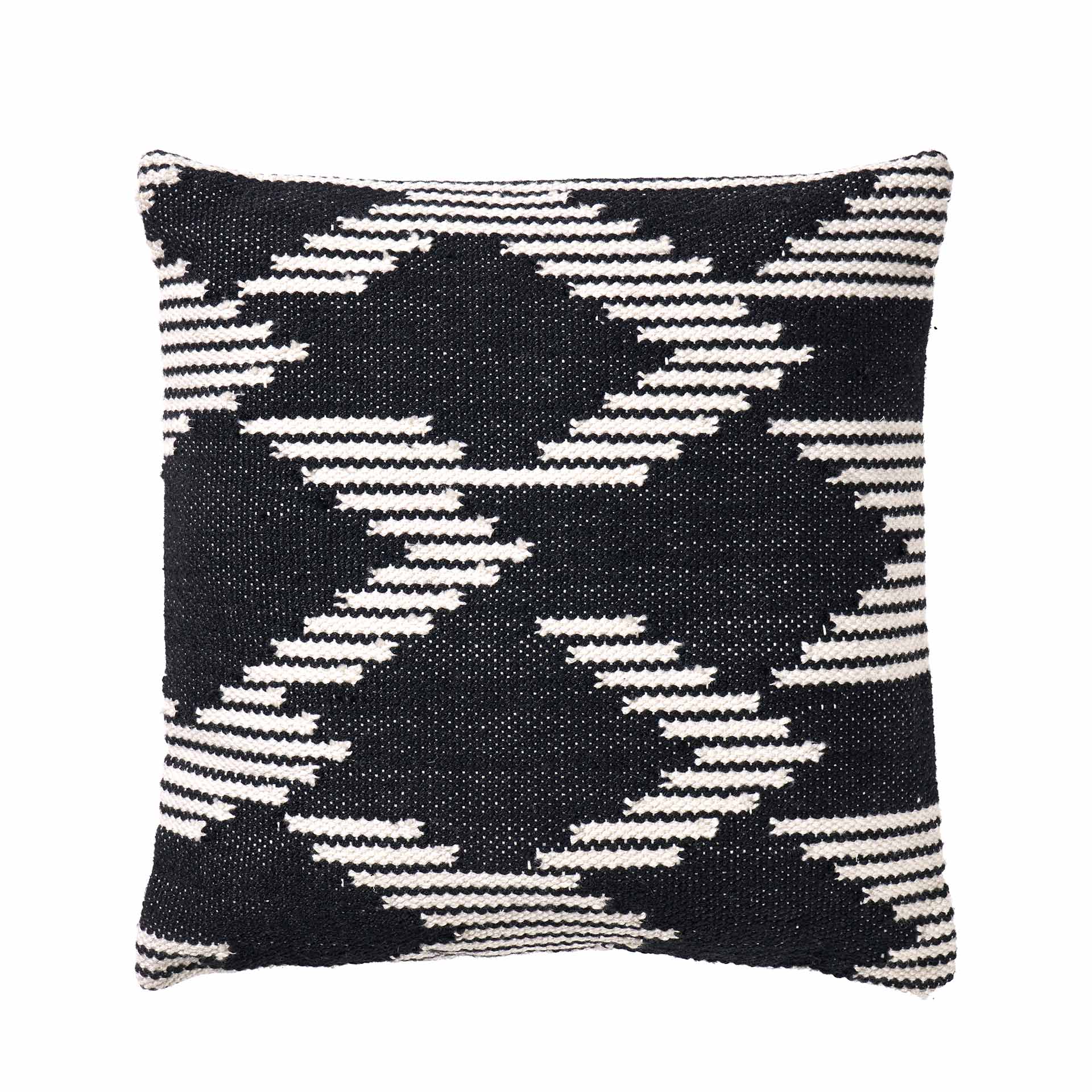 Black Chevron Outdoor Scatter Cushion