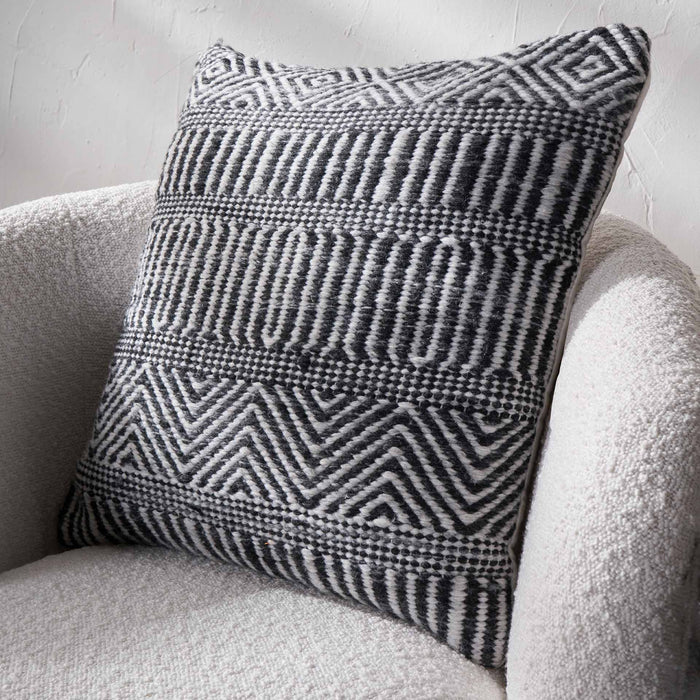 Black Inca Outdoor Scatter Cushion