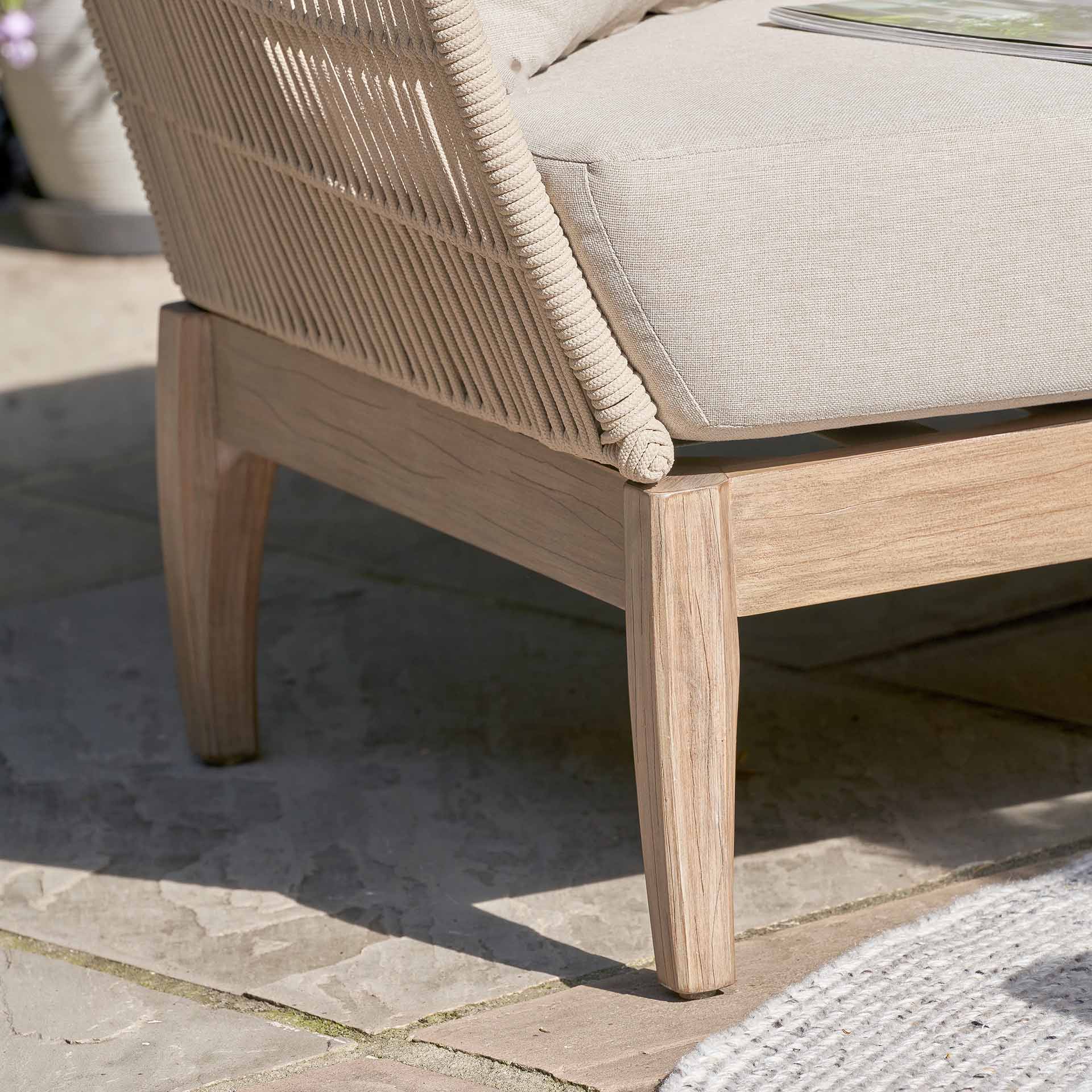 Capri Woven Corner Seating Set