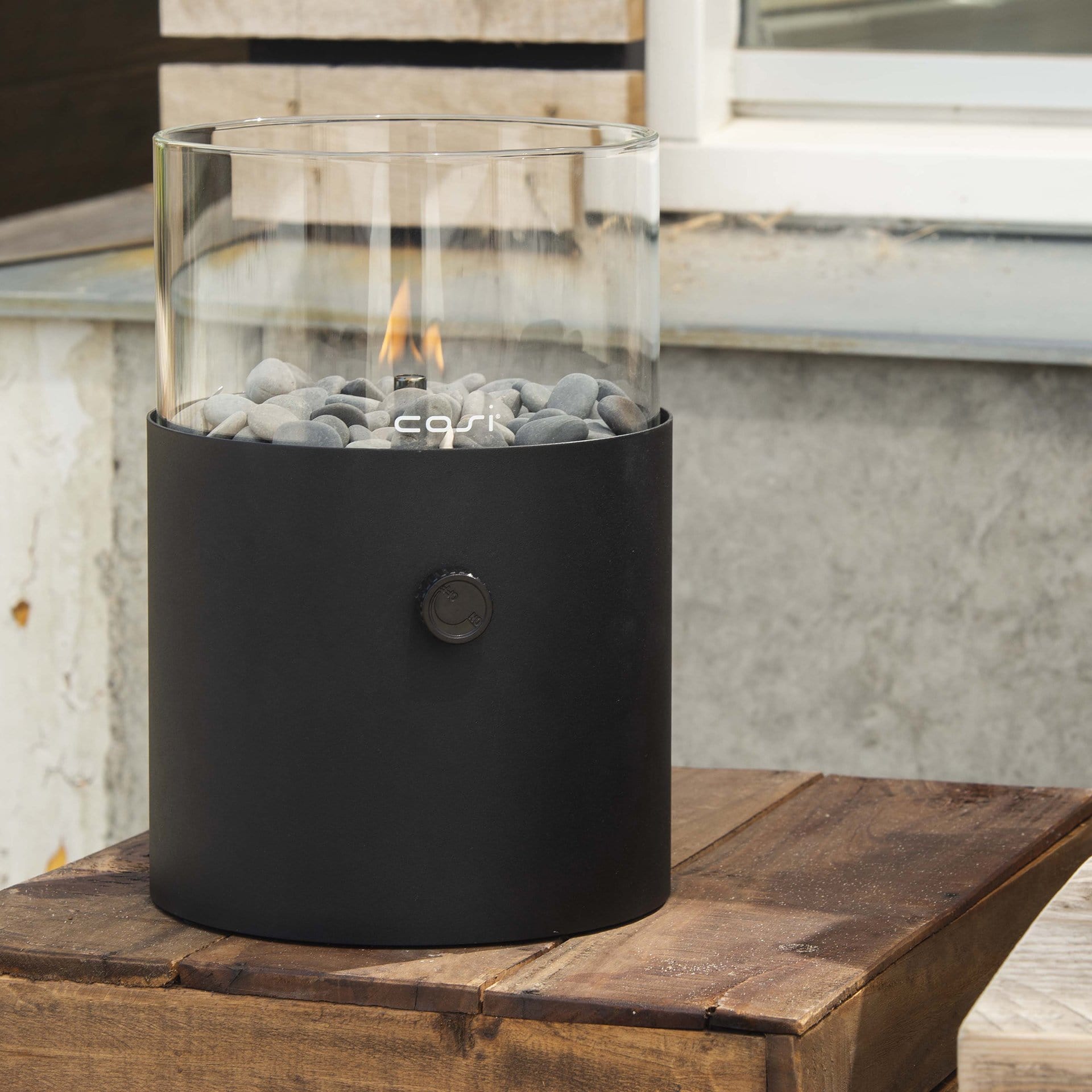 Cosi XL Black Fire Lantern