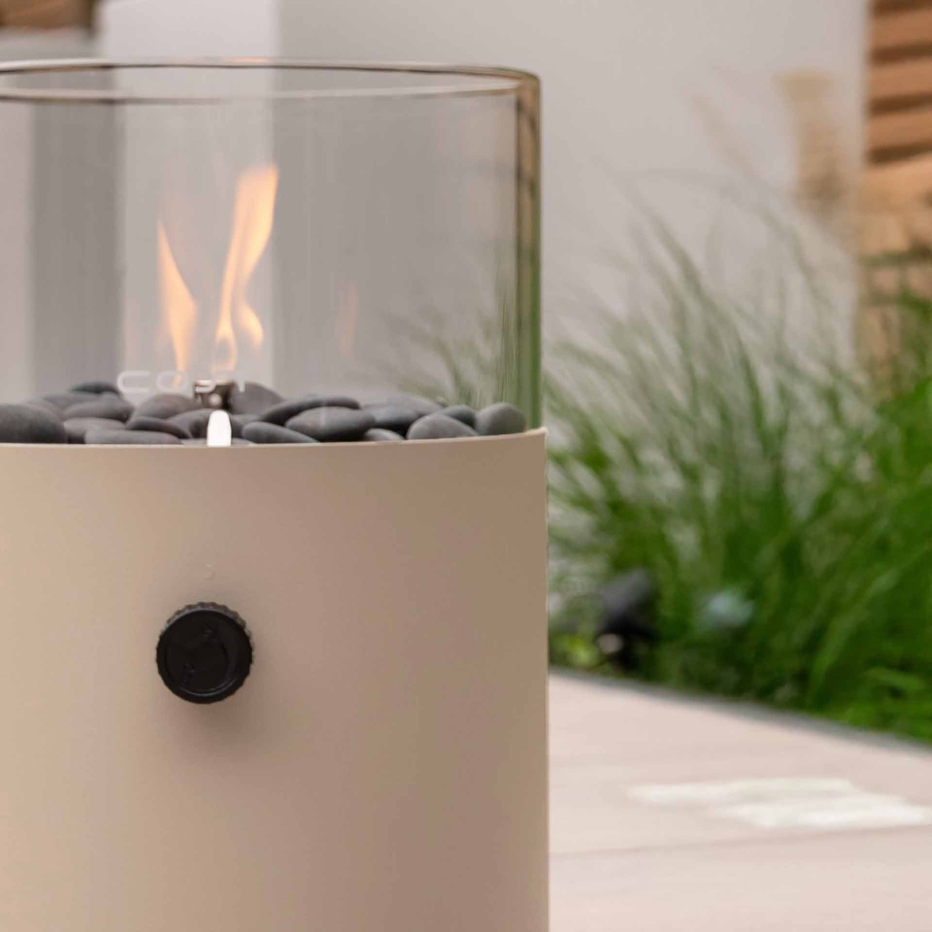 Cosi XL Sandy Beige Fire Lantern