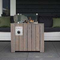 Cosicube 70 Grey Wash Fire Pit