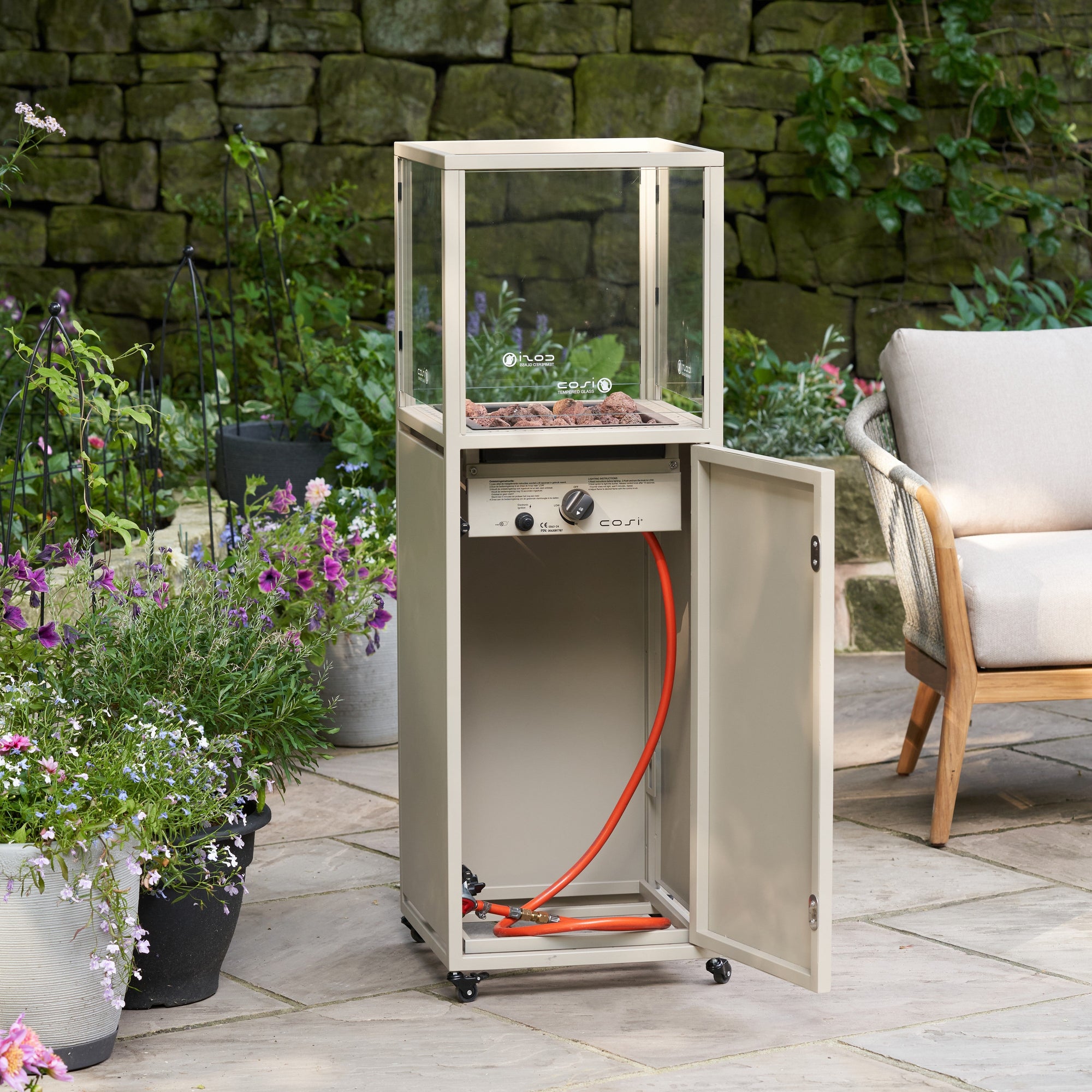 Cosipillar Dome Sandy Beige Large Fire Lantern