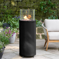 Cosipillar Tube Black Fire Lantern