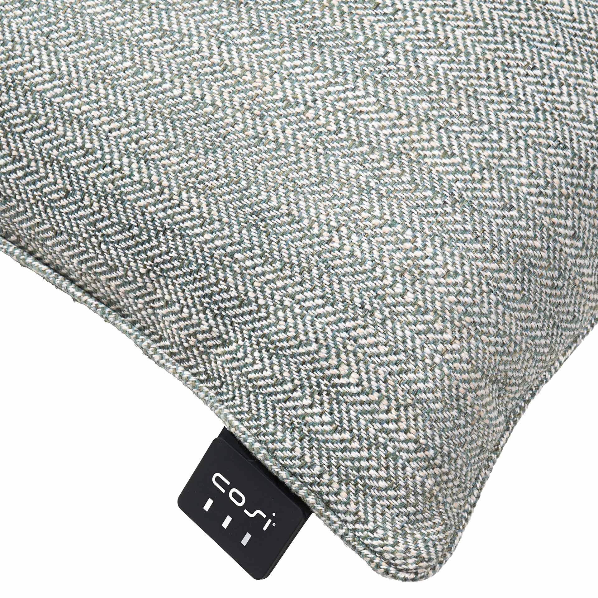 Cosipillow Comfort Green Square Heated Cushion