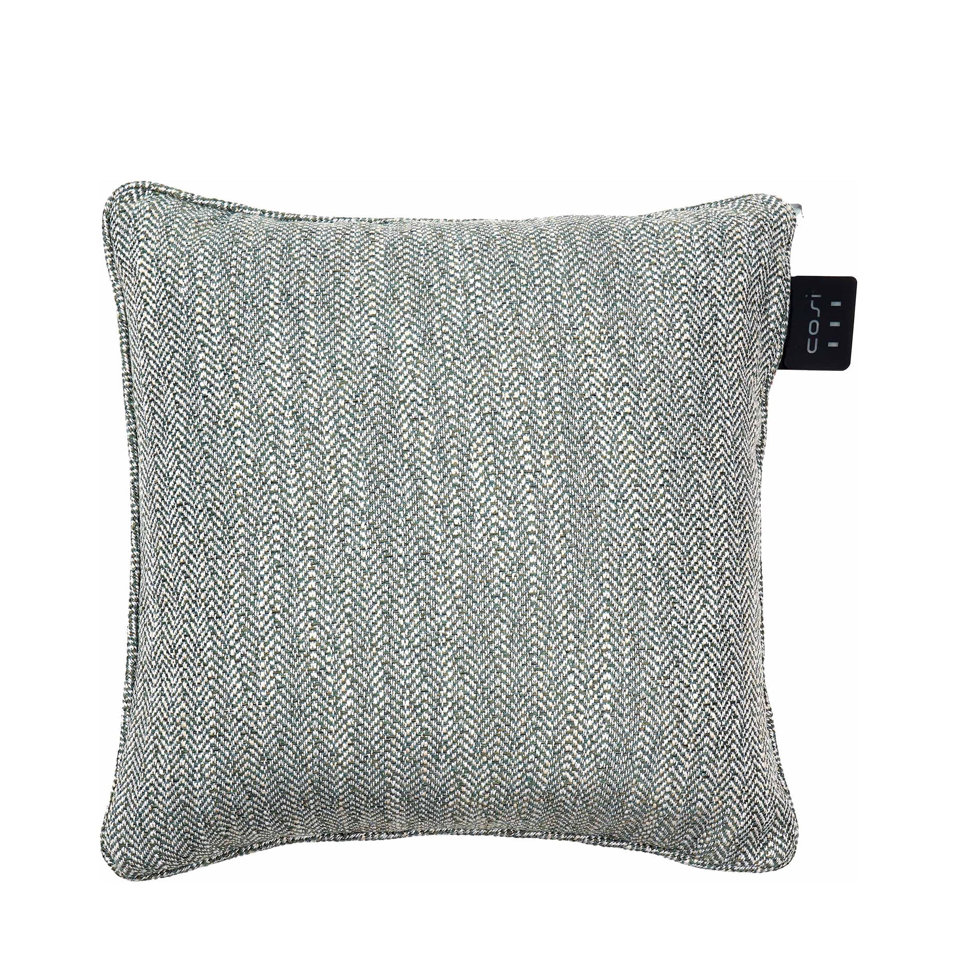 Cosipillow Comfort Green Square Heated Cushion