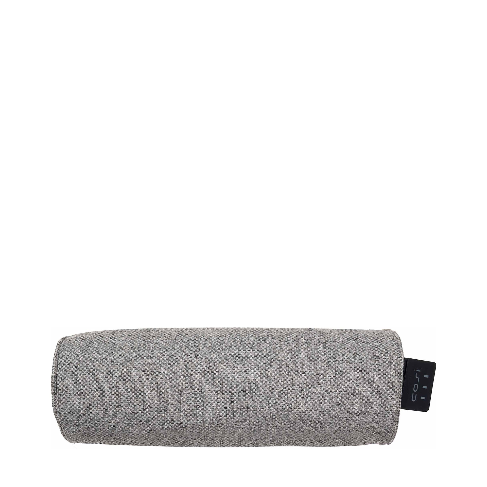 Cosipillow Comfort Grey Heated Bolster Pillow