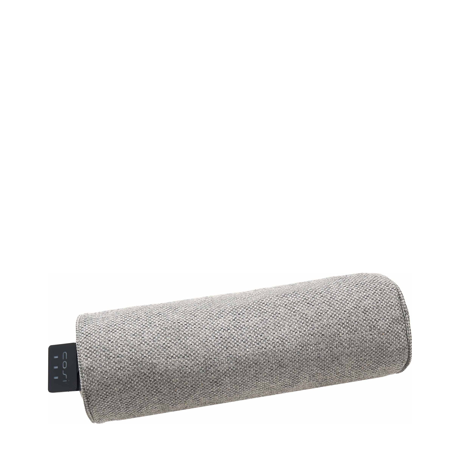 Cosipillow Comfort Grey Heated Bolster Pillow