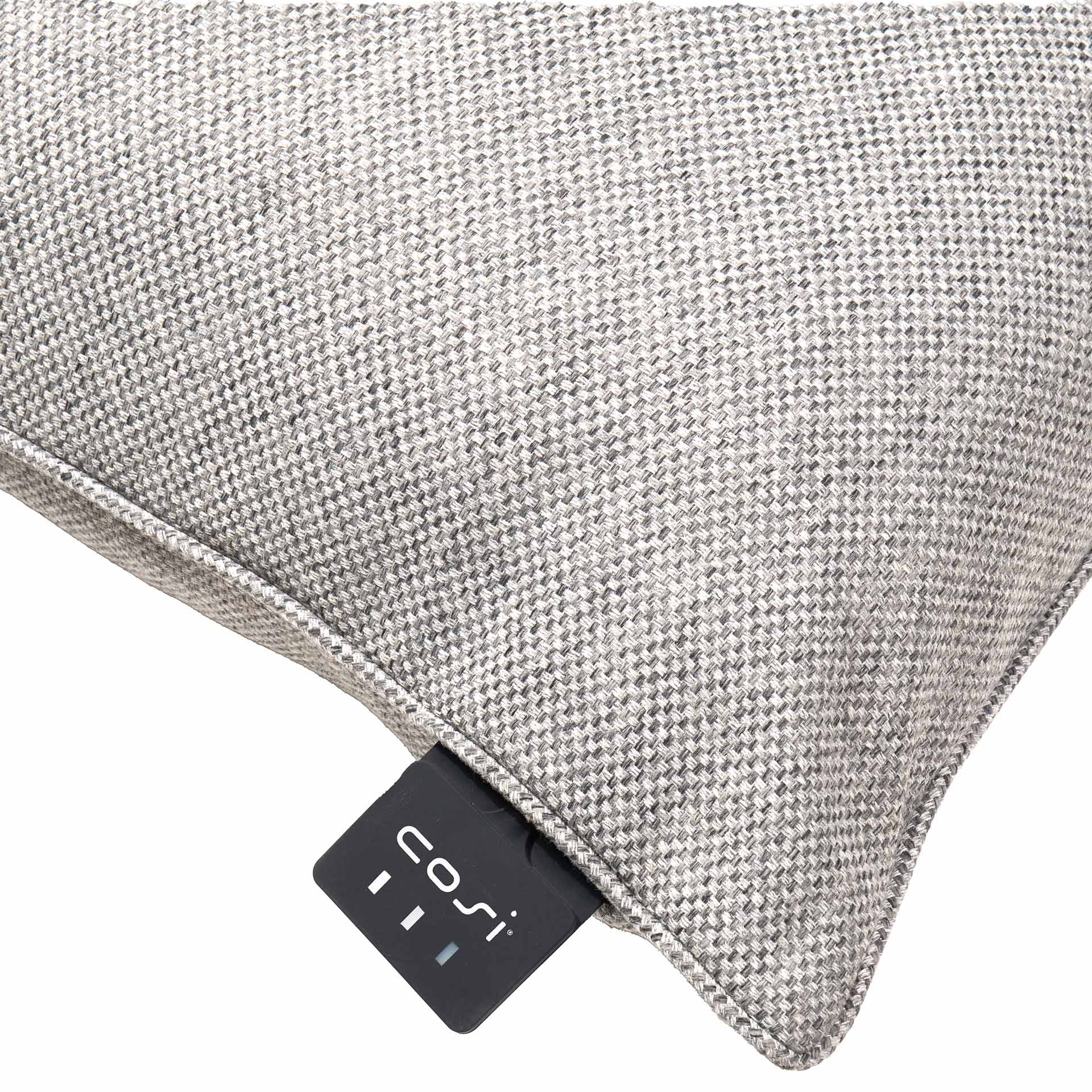 Cosipillow Comfort Rectangular Grey Heated Cushion