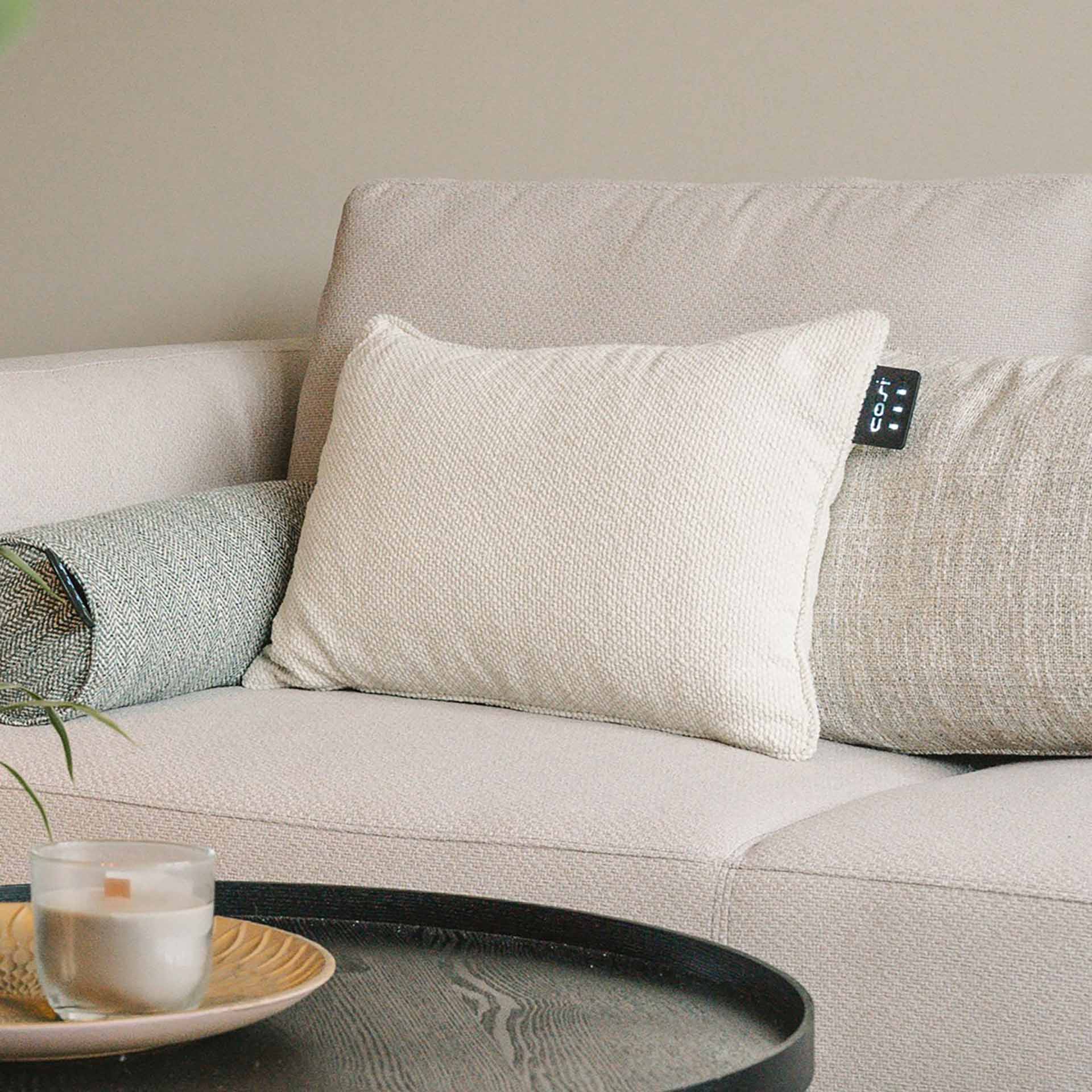 Cosipillow Comfort Rectangular Teddy Heated Cushion