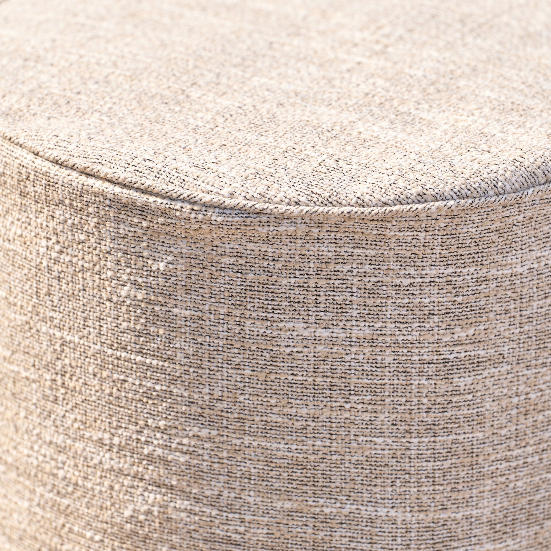 Cosipouf Comfort Tall Round Natural Heated Pouffe