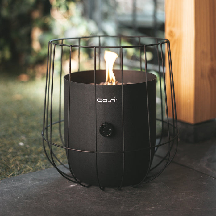 Cosiscoop Black Basket Fire Lantern