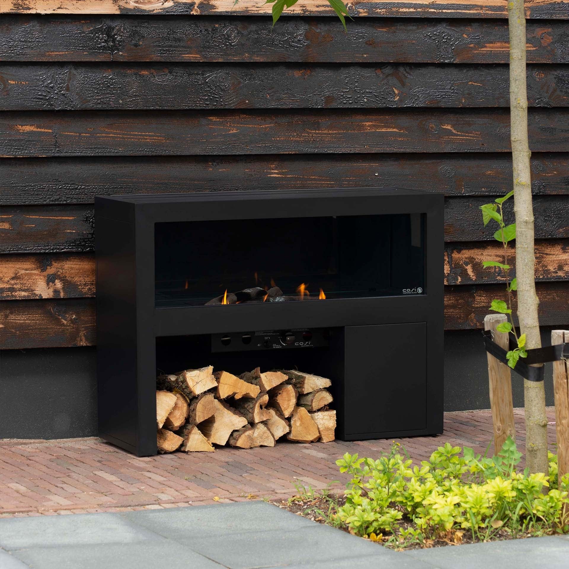 Cosivista 120 Black Fire Pit