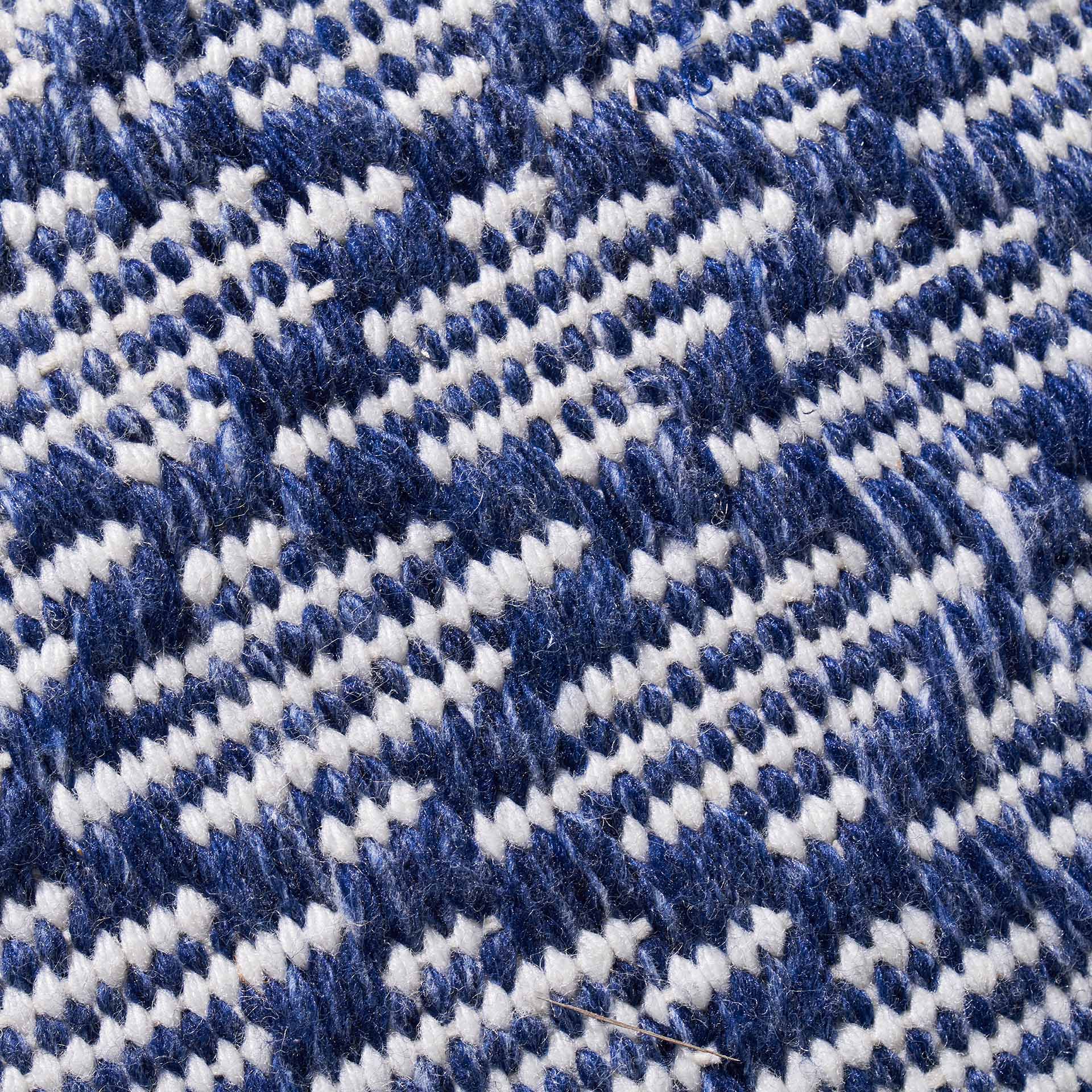 Denim Blue Ikat Outdoor Scatter Cushion