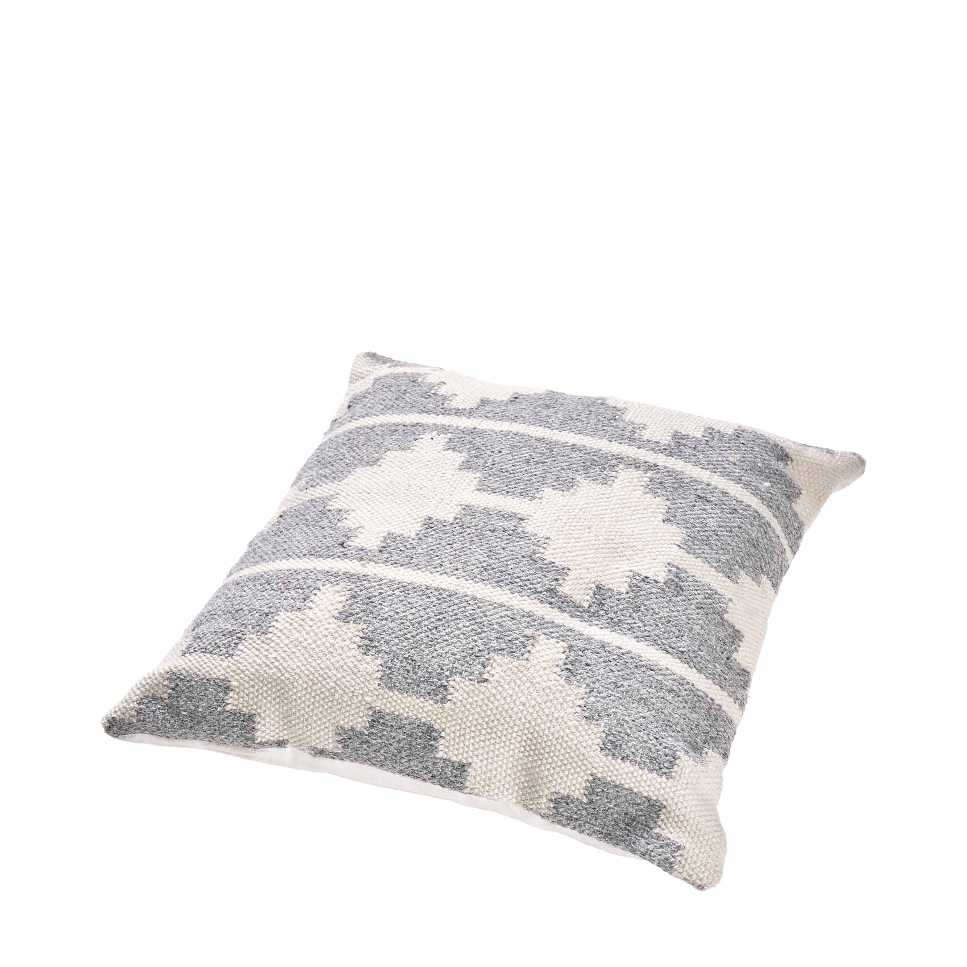 Grey Moroccan Outdoor Scatter Cushion
