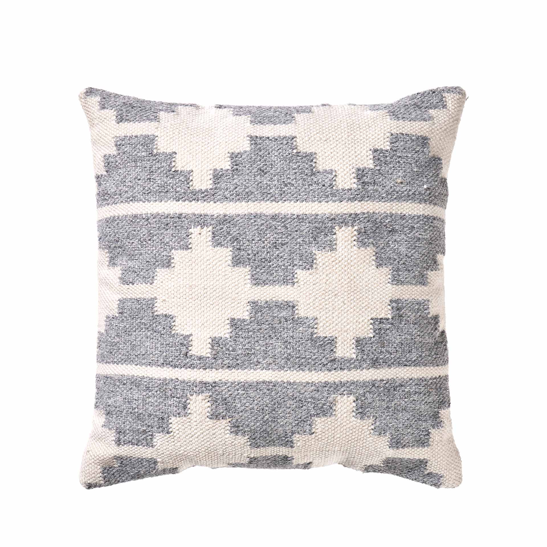 Grey Moroccan Outdoor Scatter Cushion