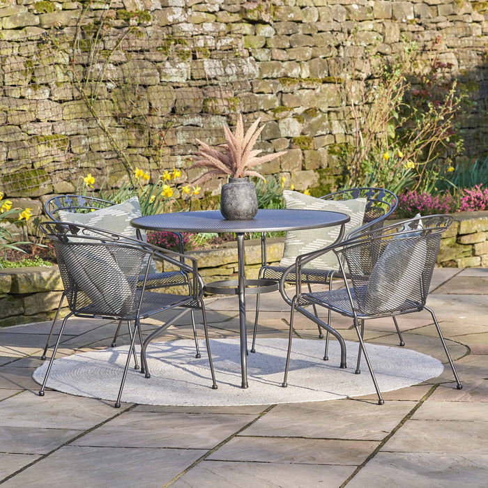 Hastings Grey 4 Seater Dining Set