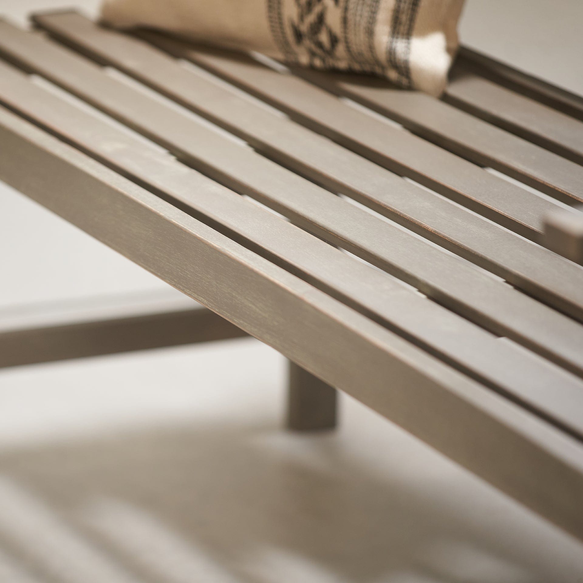 Hawthorne Antique Grey 3 Seater Bench