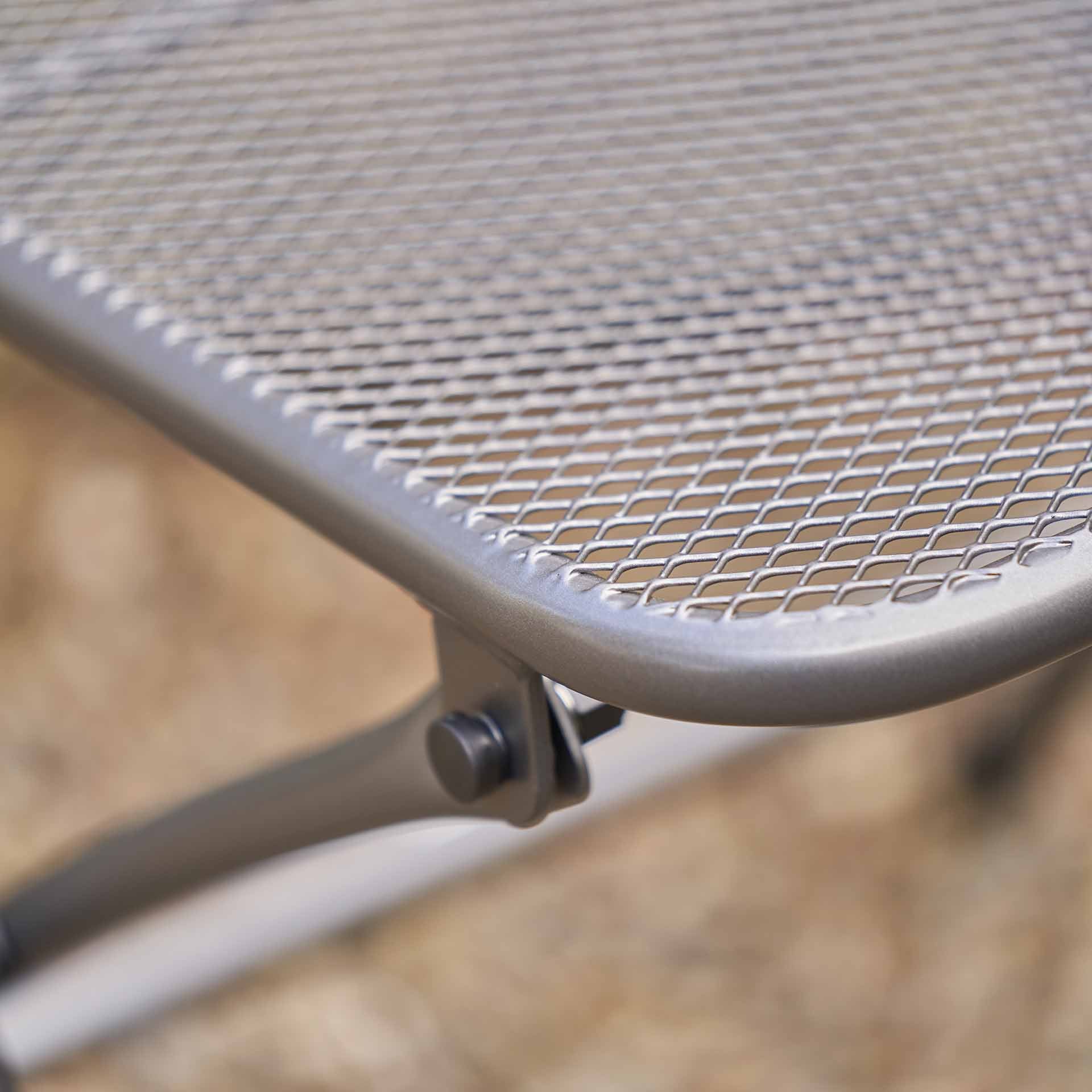 Kingsbury Grey Folding Bistro Set