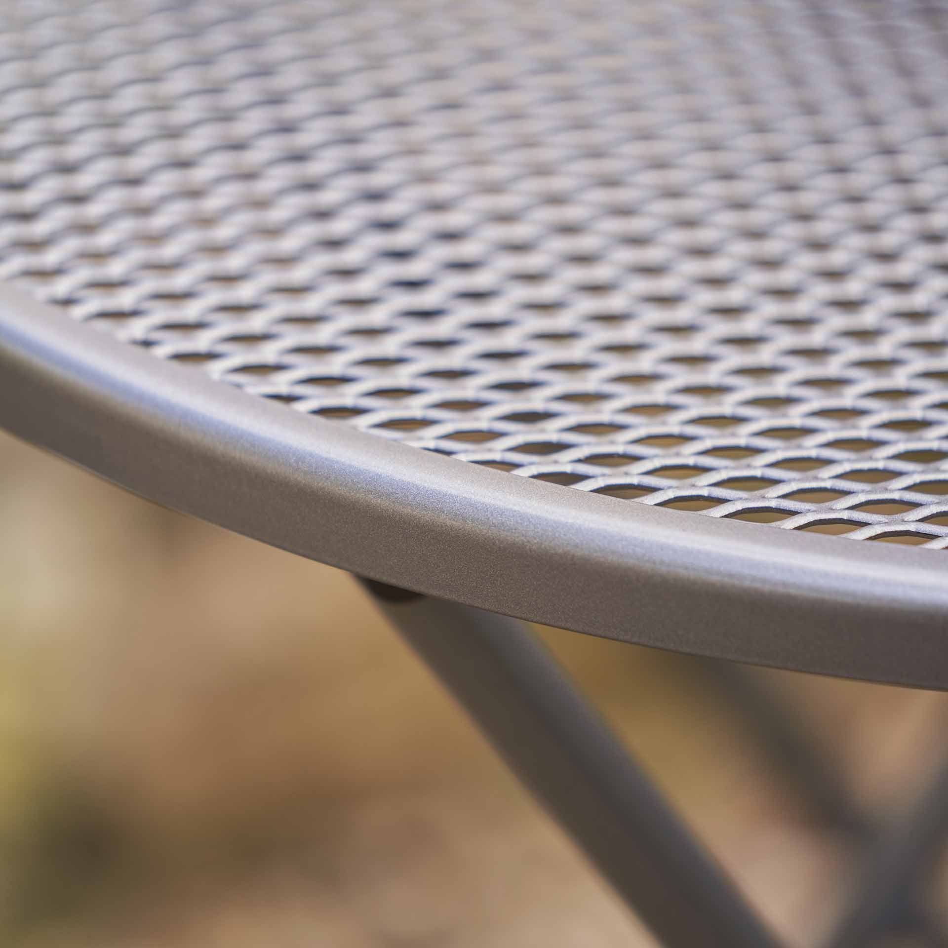Kingsbury Grey Folding Bistro Set
