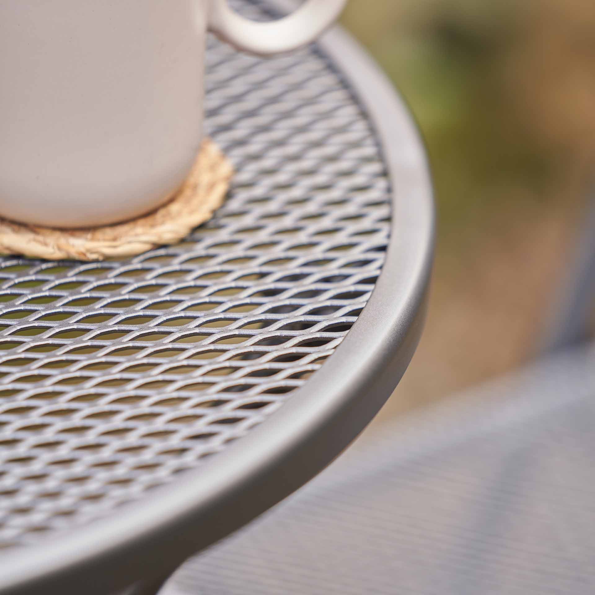 Kingsbury Grey Folding Bistro Set