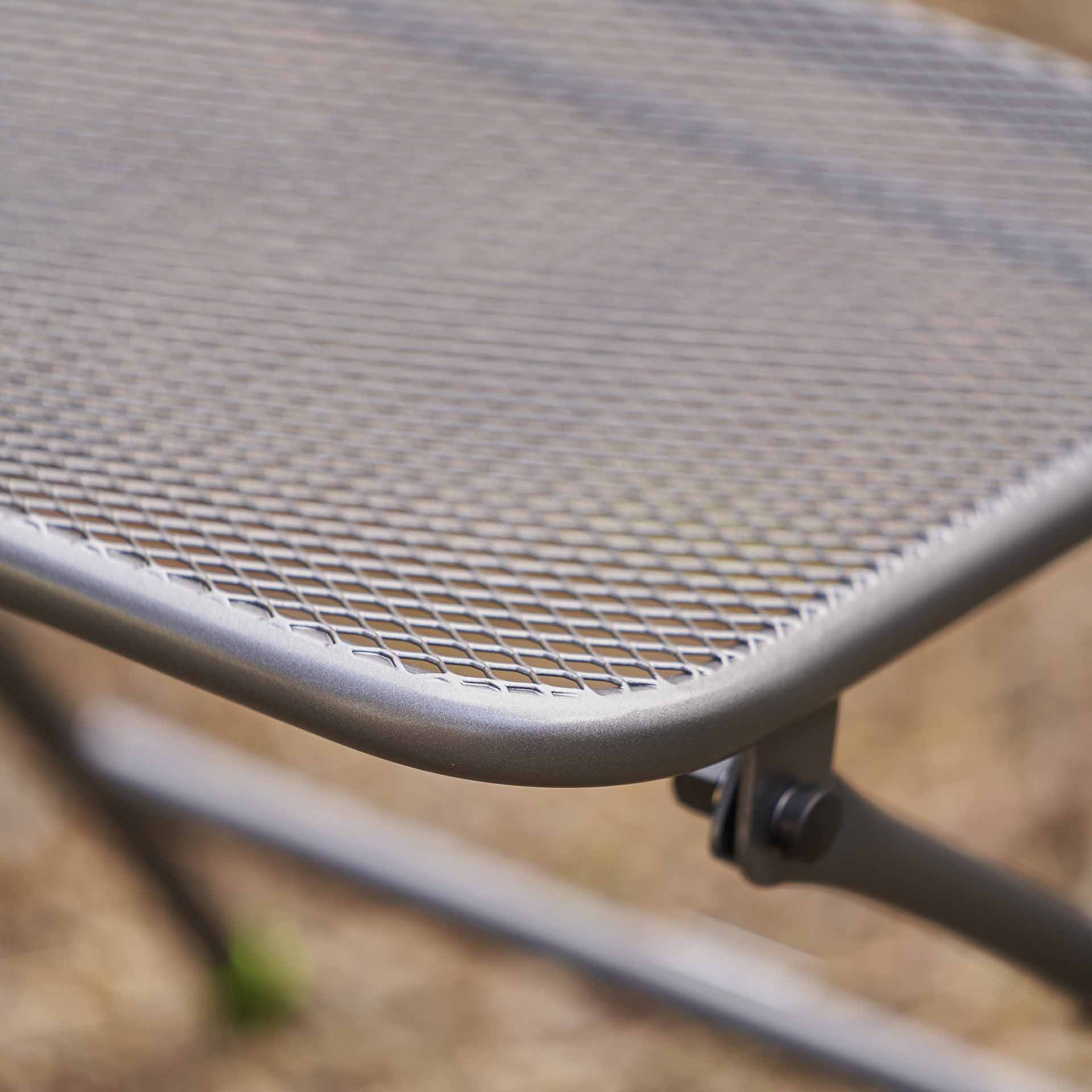 Kingsbury Grey Folding Bistro Set
