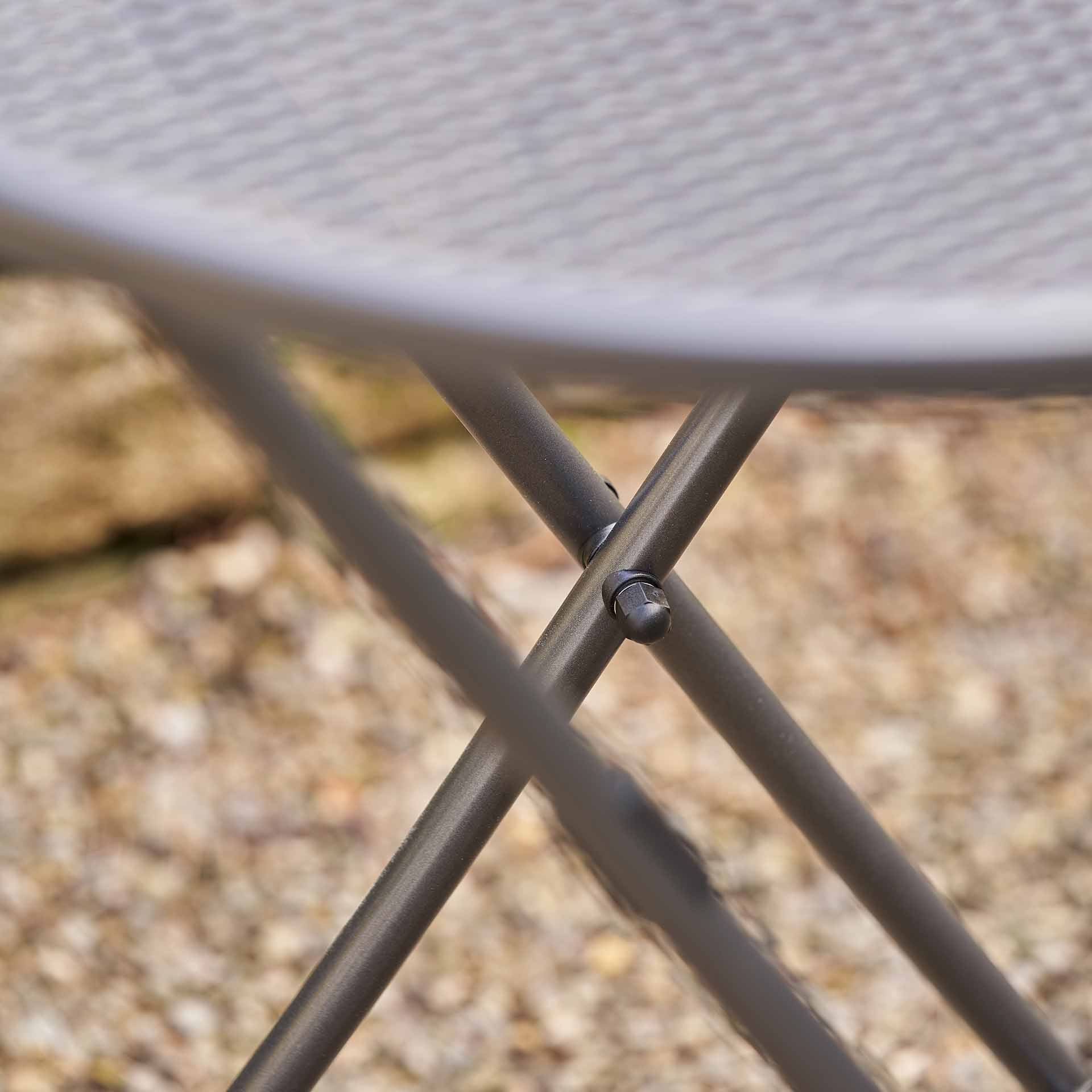 Kingsbury Grey Folding Bistro Set