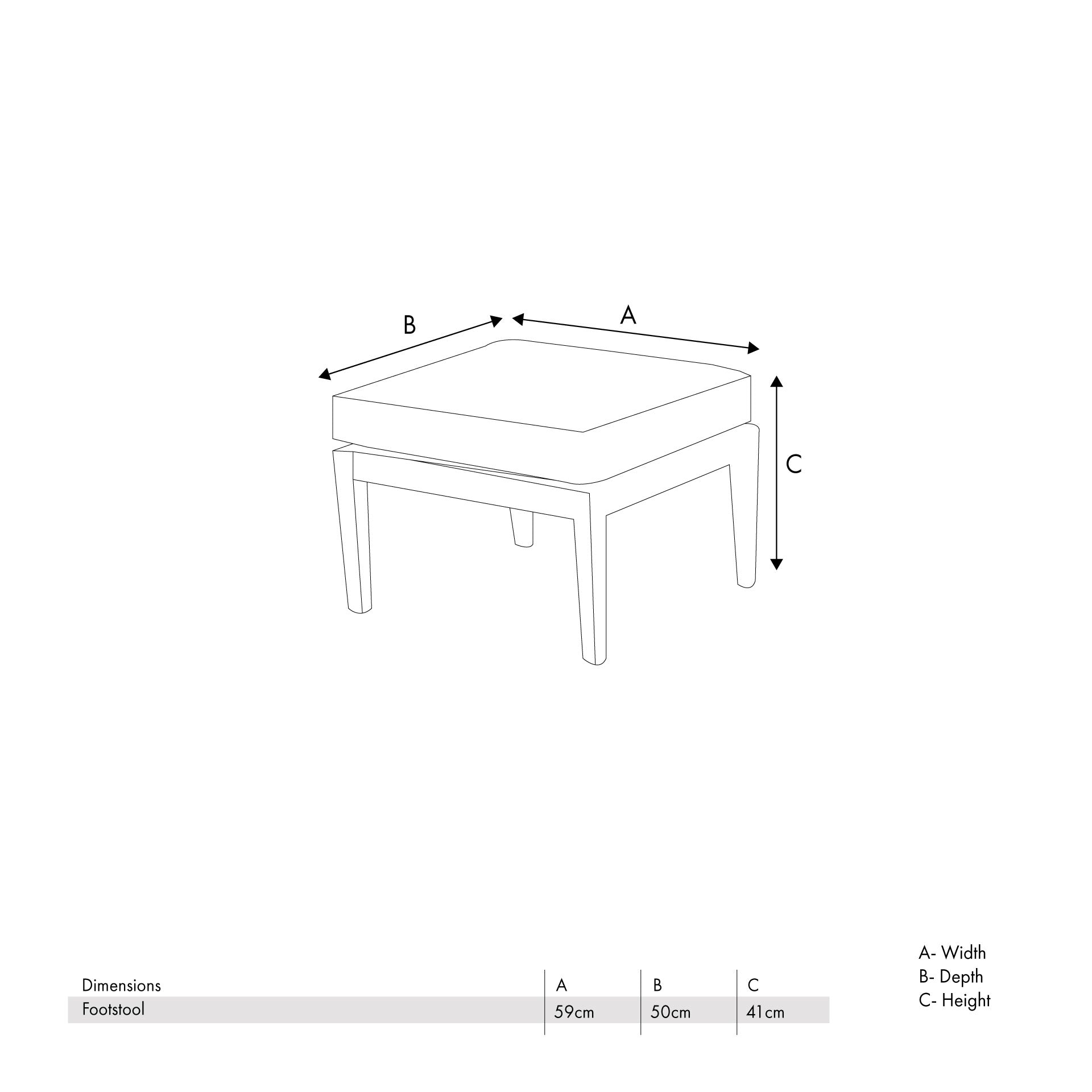 Lomond Footstool