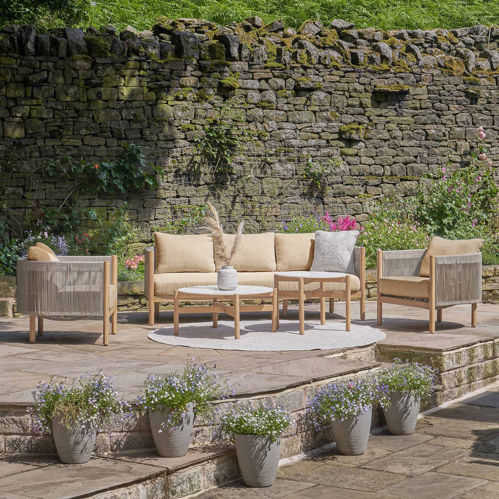Menorca Woven Seating Set