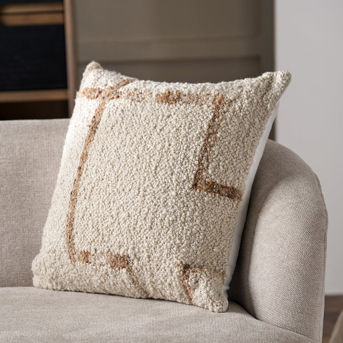 Natural & Tan Fleck Outdoor Scatter Cushion