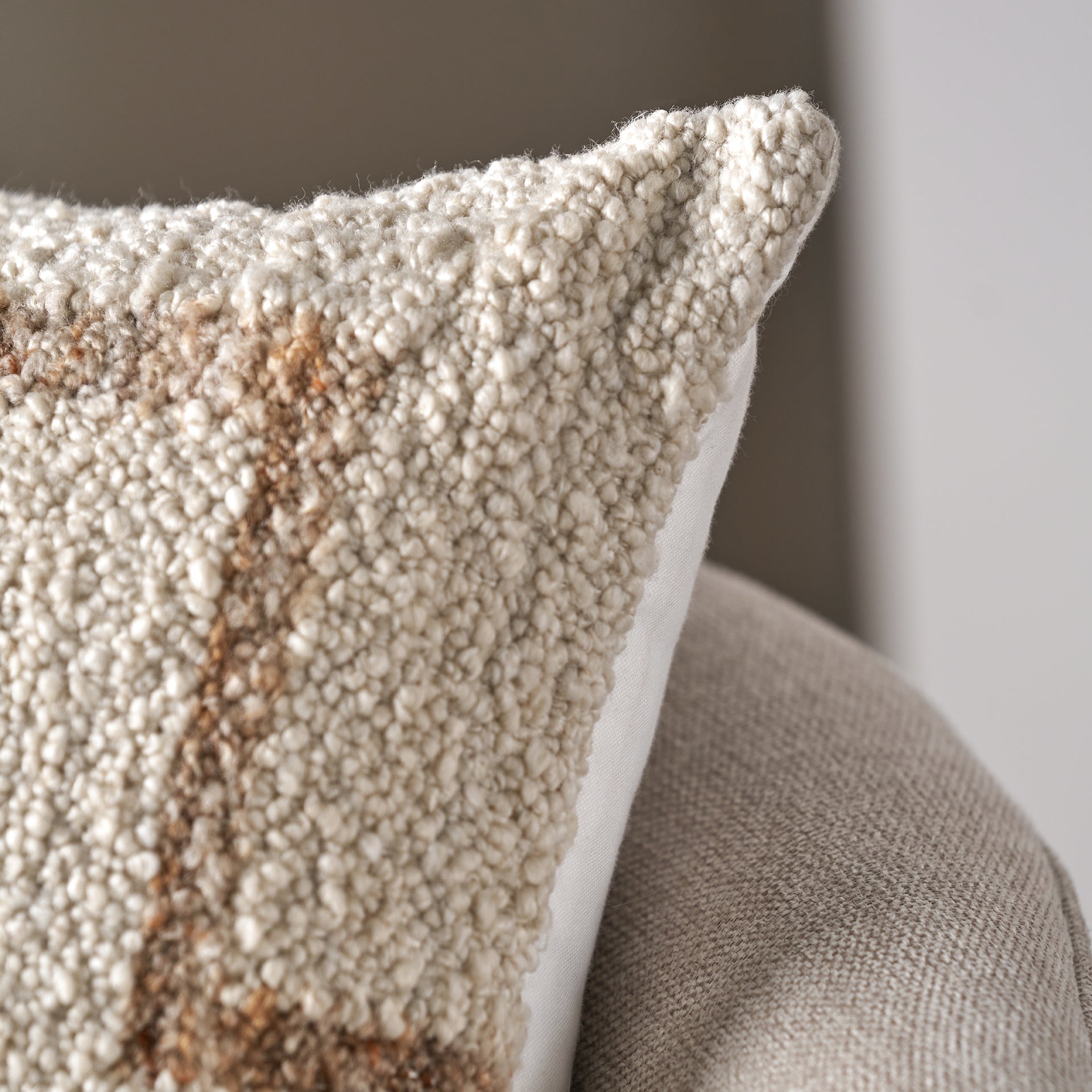 Natural & Tan Fleck Outdoor Scatter Cushion