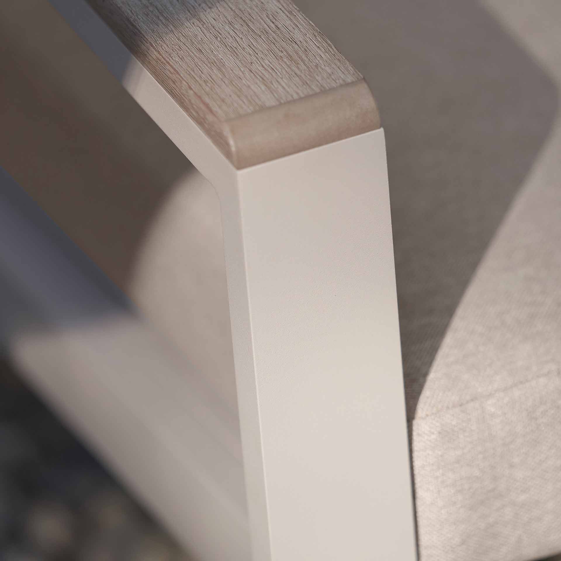 Pacific Aruba Latte Corner Seating Set with Adjustable Table