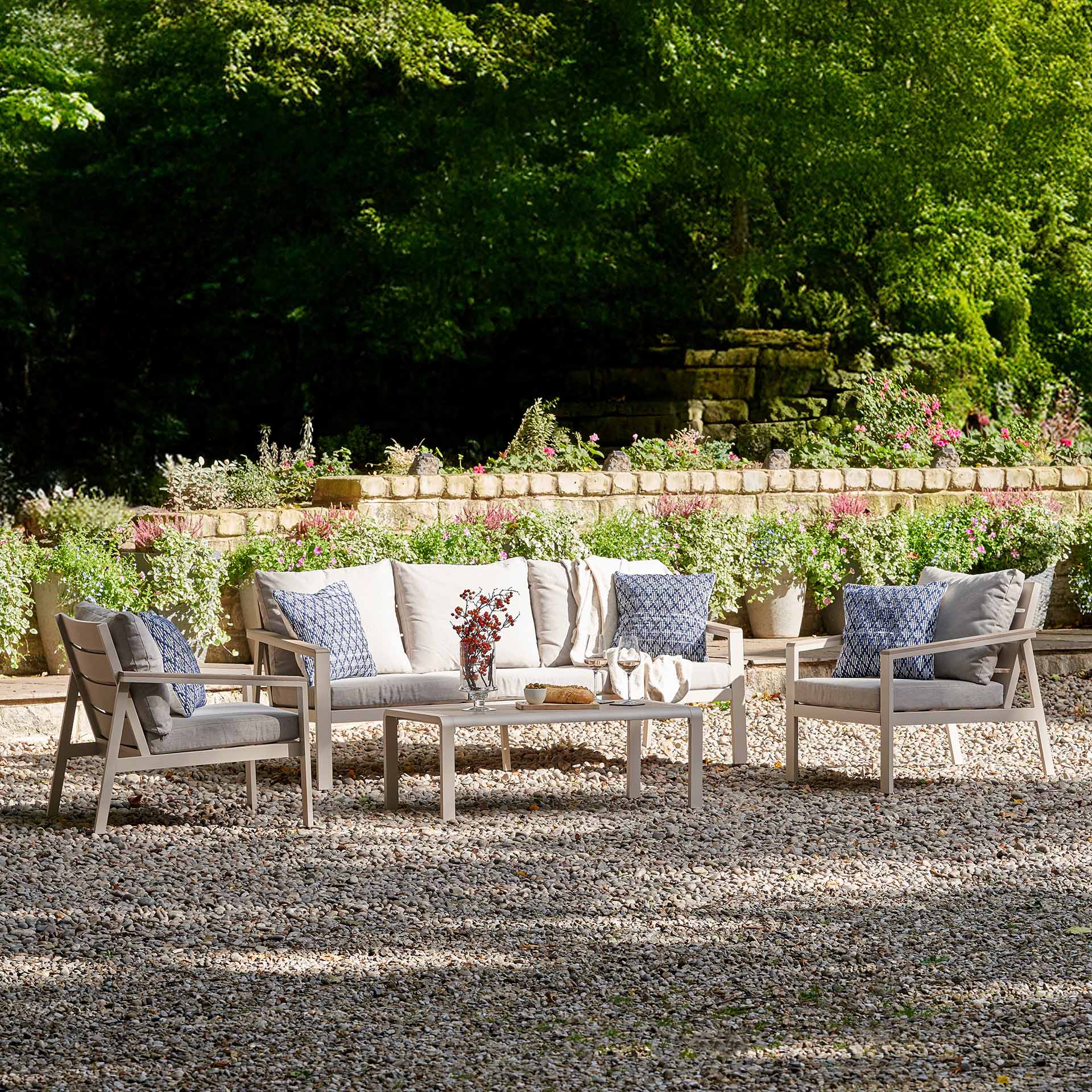 Pacific Aruba Latte Seating Set