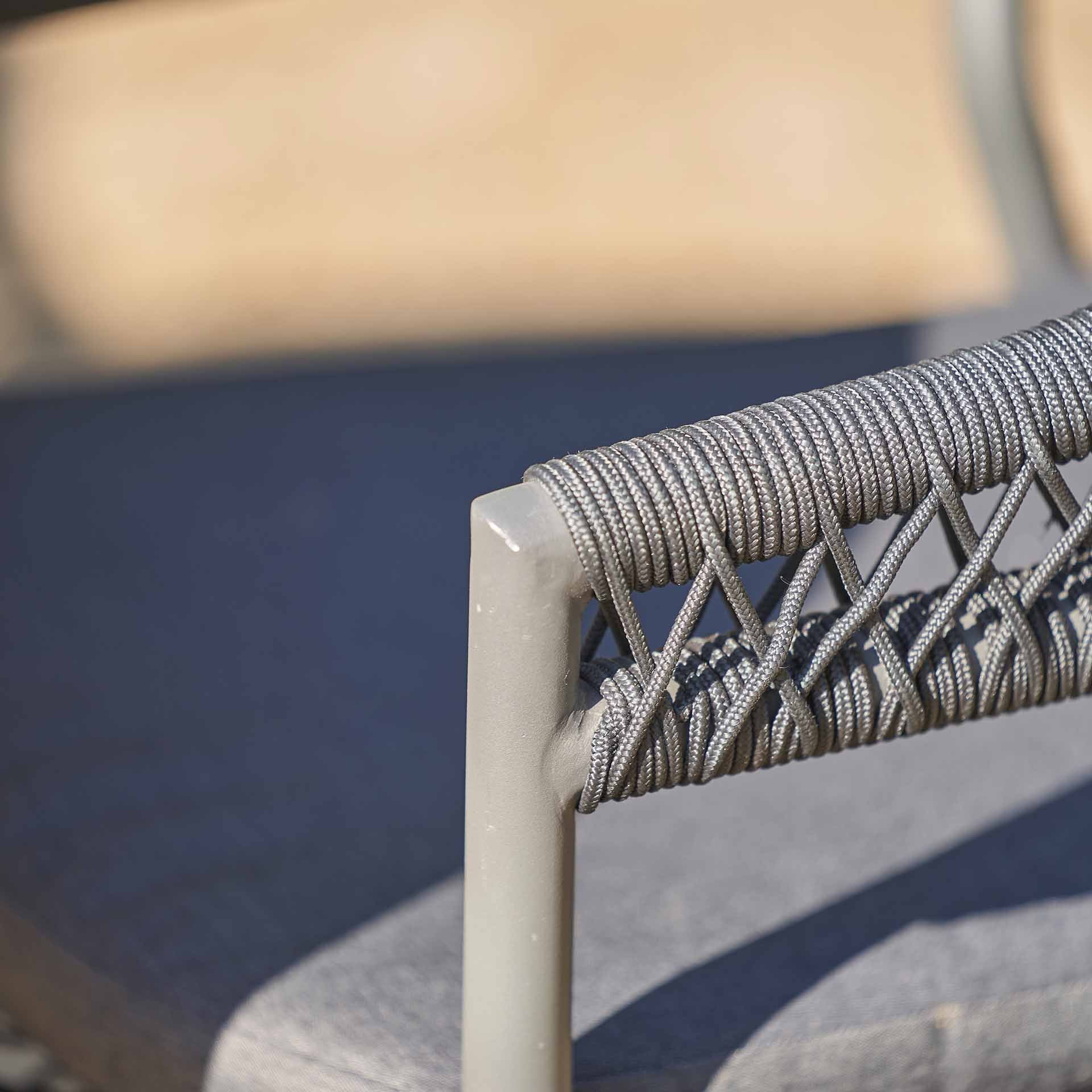 Pacific Bazel Black 4 Seater Dining Set