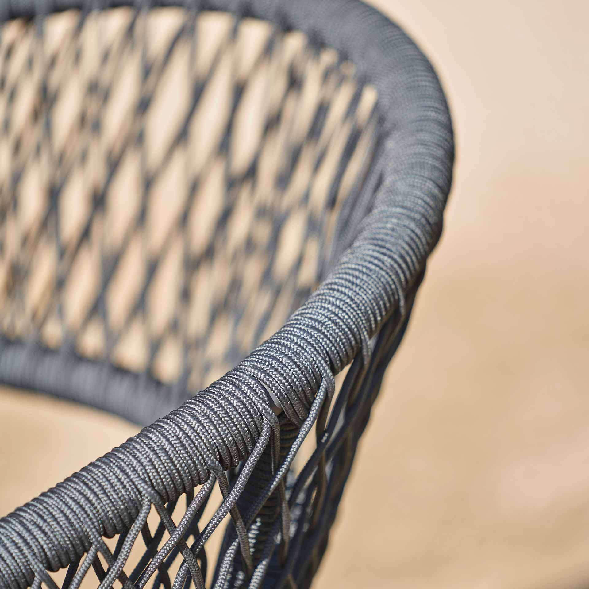 Pacific Bazel Black 4 Seater Dining Set