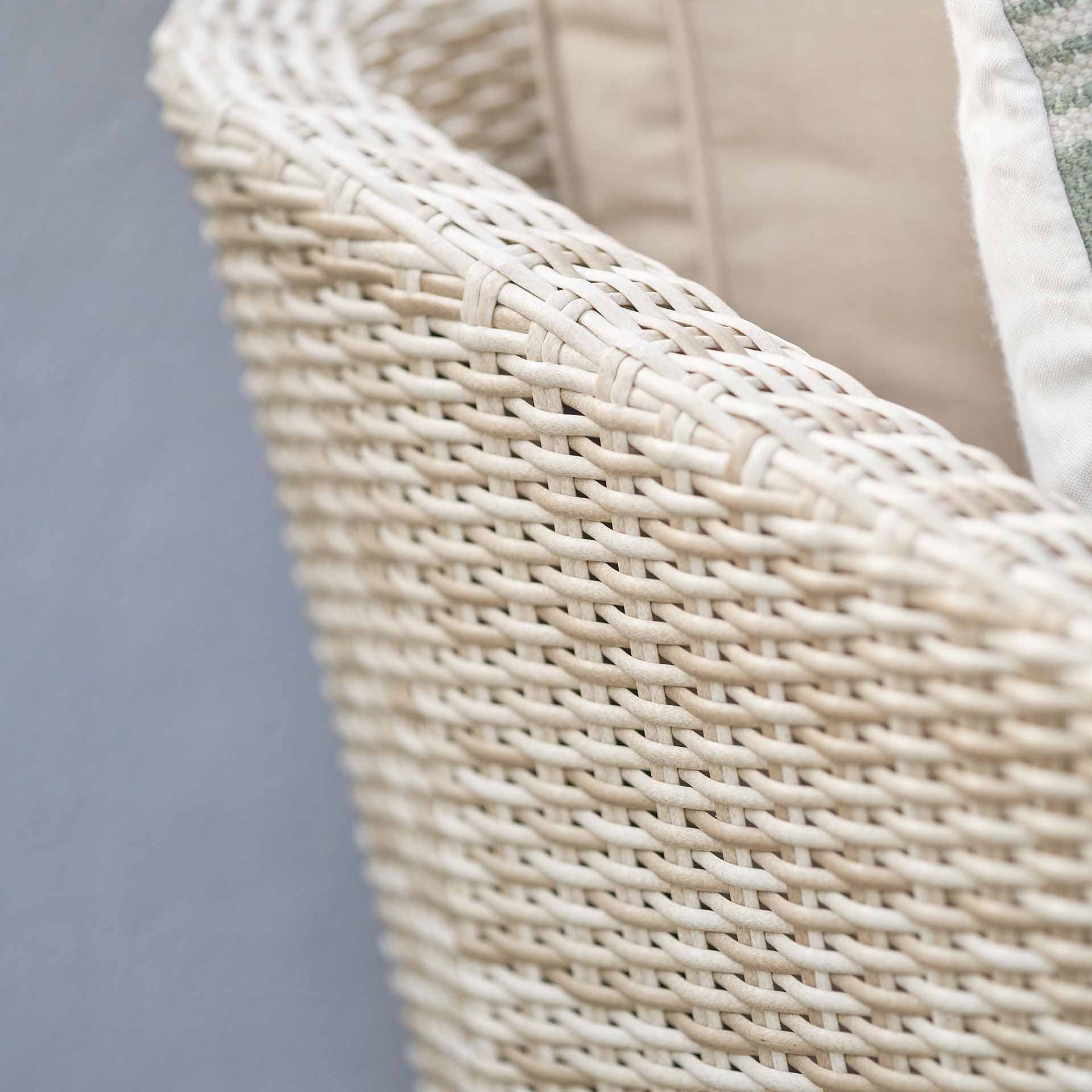 Pacific Cabon Woven Corner Set with Footstools