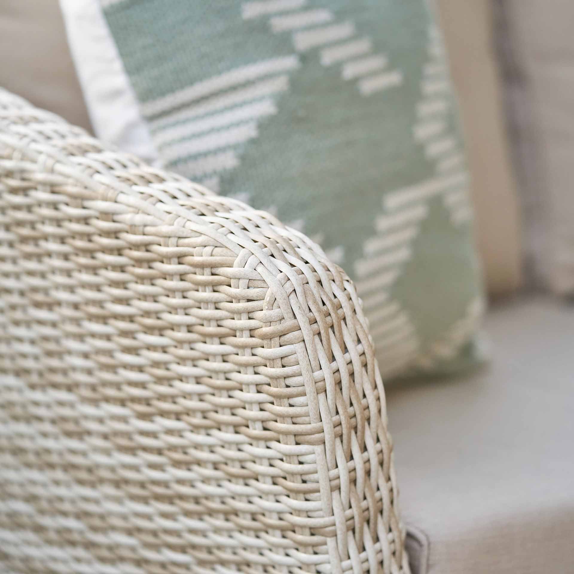 Pacific Cabon Woven Corner Set with Footstools