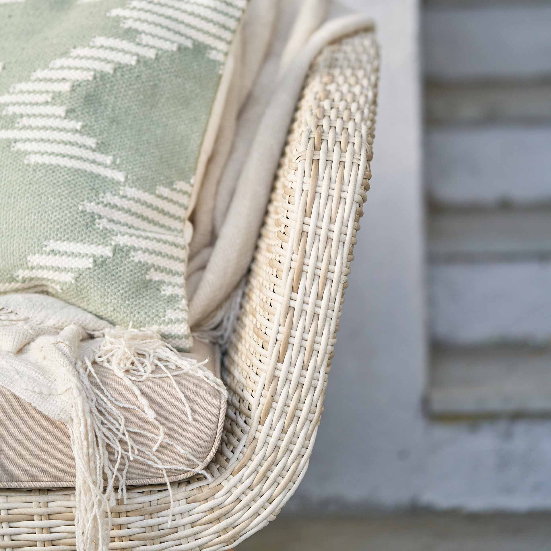 Pacific Cabon Woven Corner Set with Footstools