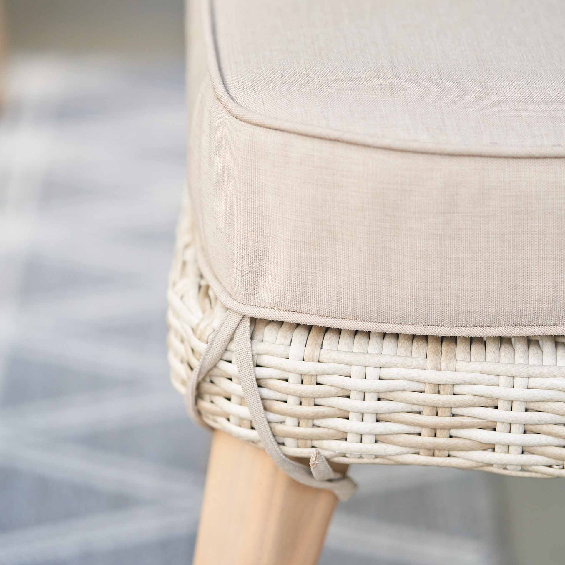 Pacific Cabon Woven Corner Set with Footstools