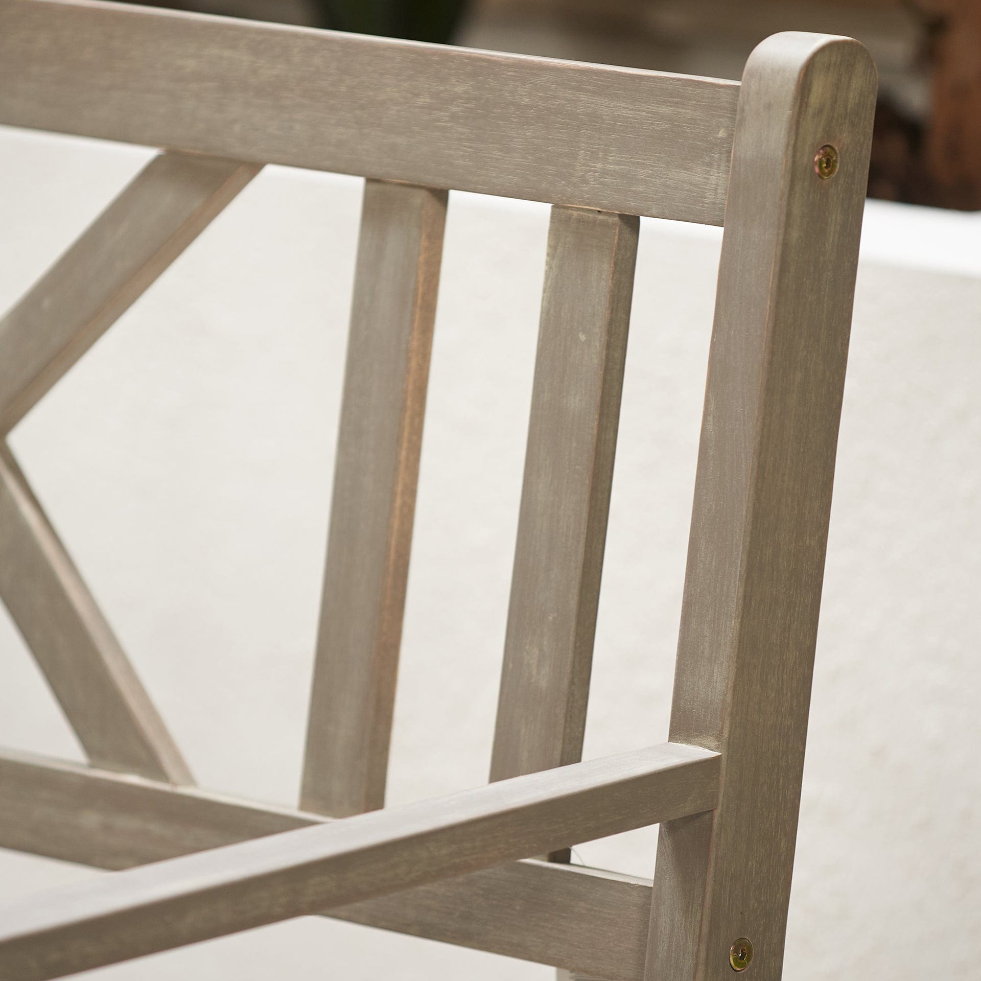 Pacific Cambridge Antique Grey 3 Seater Bench