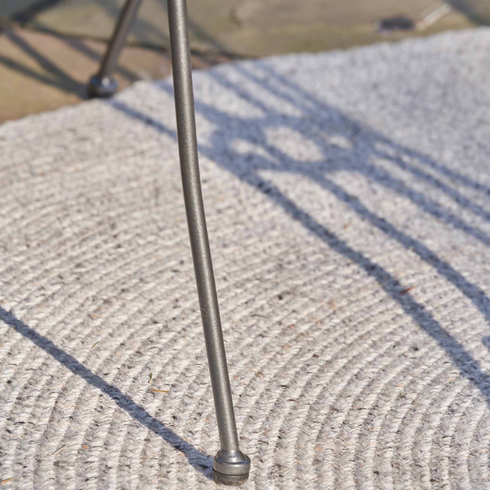 Pacific Elegance Grey 4 Seater Dining Set